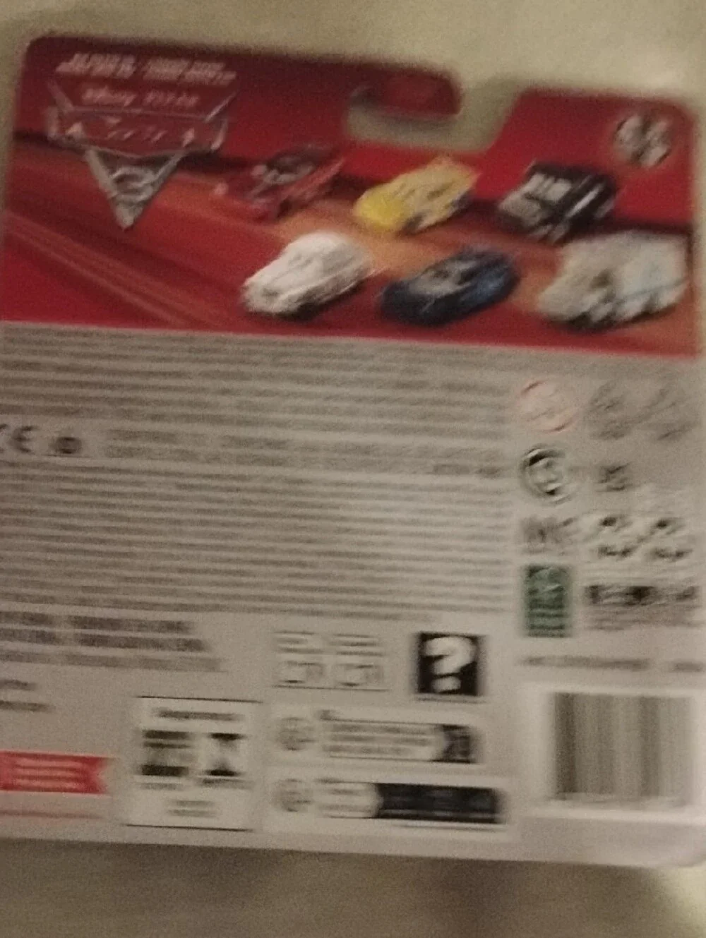 Pixar Cars Aaron Clocker Red and Silver Cars Die-Cast Toy